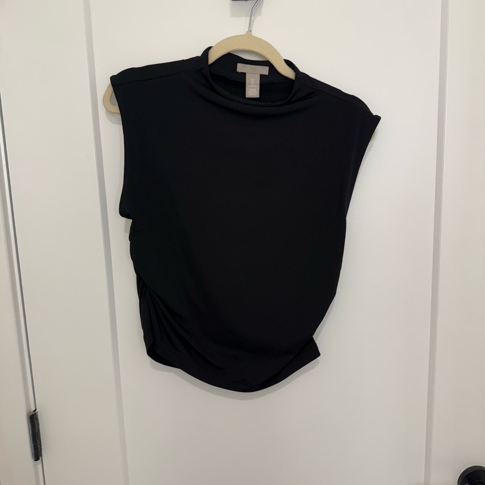 H&M Black Sleeveless Top